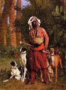 Jean Leon Gerome The Negro Master of the Hounds Sweden oil painting artist
